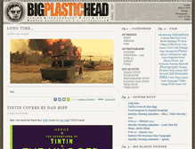 Tablet Screenshot of bigplastichead.com